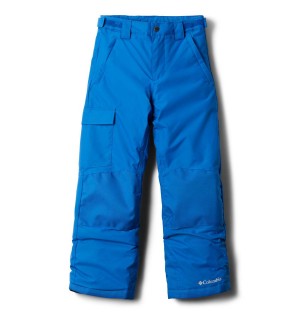 Blue Kids' Columbia Bugaboo II Insulated Ski Pants | WBKGE-9456