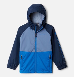 Blue Kids' Columbia Dalby Springs Jacket | ELFCU-3695