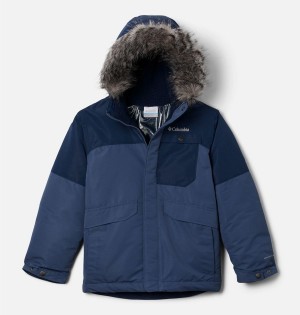 Blue Kids' Columbia Nordic Strider Jacket | NBUVA-7963