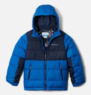 Blue Kids' Columbia Pike Lake II Hooded Jacket | TAMJH-9463