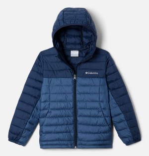 Blue Kids' Columbia Silver Falls Hooded Jacket | WZARL-8645