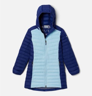 Blue Kids' Columbia Slope Edge Mid Jacket | SKATM-4873