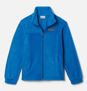 Blue Kids' Columbia Steens Mountain II Fleece Jacket | HJFWS-8179