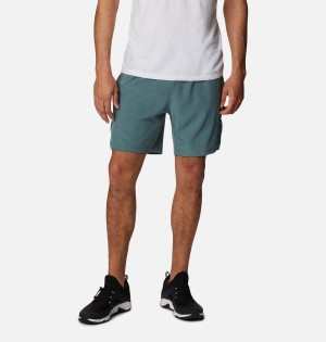 Blue Men's Columbia Alpine Chill Zero Shorts | KCSMD-9540