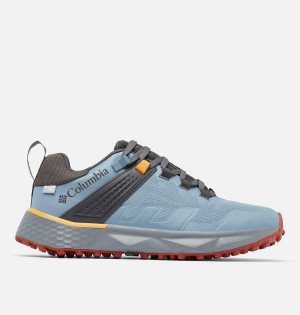 Blue Men's Columbia Facet 75 OutDry Hiking Sneakers | NSTQE-9354