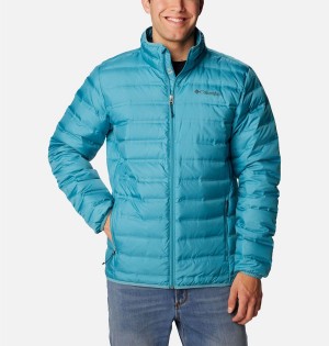 Blue Men's Columbia Lake 22 Insulated Puffer Jacket | MXHYU-9524