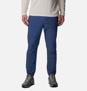 Blue Men's Columbia Rapid Rivers Joggers Pants | KOILF-5128