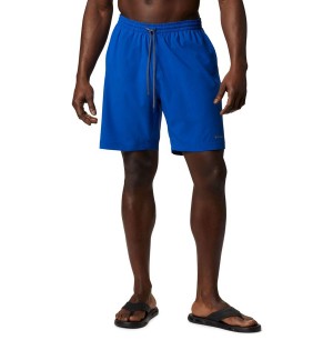 Blue Men's Columbia Summertide Stretch Shorts | PZLOS-8359