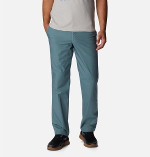 Blue Men's Columbia Washed Out Pants | HPOZE-3290