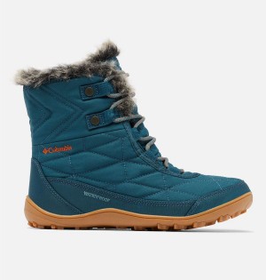 Blue Women's Columbia Minx Shorty III Boots | FDXBJ-2163