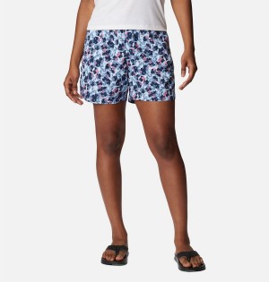 Blue Women's Columbia PFG Super Backcast Water Shorts | FSVQI-7925