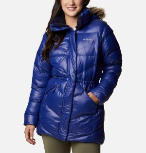 Blue Women's Columbia Peak to Park Mid Insulated Puffer Jacket | SPYUL-6321