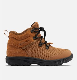 Brown Kids' Columbia Fairbanks Mid Boots | RMOKY-2764