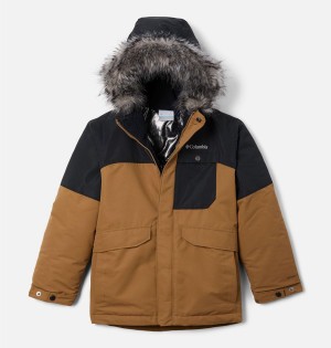 Brown Kids' Columbia Nordic Strider Jacket | SDZAH-6329