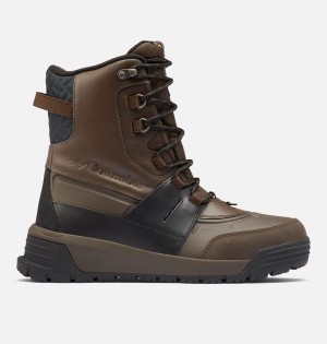 Brown Men's Columbia Bugaboot Celsius Plus Omni Heat Infinity Boots | QMXUV-7485