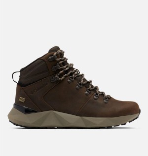 Brown Men's Columbia Facet Sierra OutDry Boot Hiking Shoes | QYLNT-4805