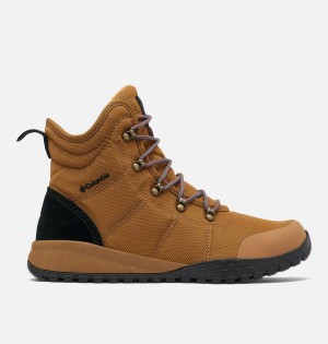 Brown Men's Columbia Fairbanks Omni Heat Boots | VCPBT-4702