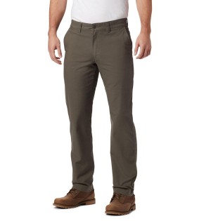 Brown Men's Columbia Flex ROC Pants | NESZF-4039