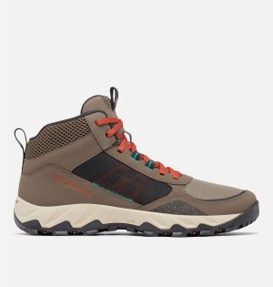 Brown Men's Columbia Flow Centre Hiking Shoes | UIWFG-3720