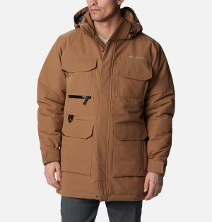 Brown Men's Columbia Landroamer Coats | RPHTY-0479