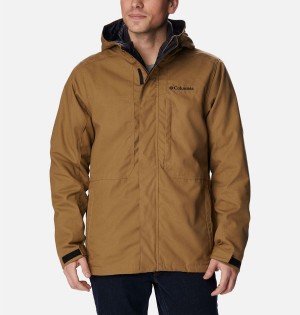 Brown Men's Columbia Loma Vista Interchange 3 In 1 Jackets | NMTWZ-0765