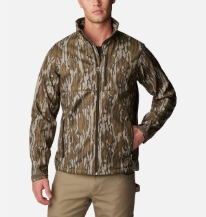 Brown Men's Columbia PHG Ascender Softshell Jackets | UCRYI-9135