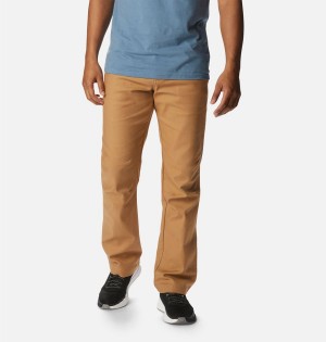 Brown Men's Columbia PHG Roughtail Stretch Field Pants | PSOBQ-5401