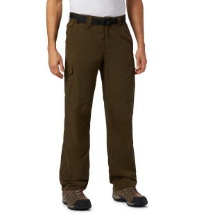 Brown Men's Columbia Silver Ridge Cargo Pants | TYNZF-0391