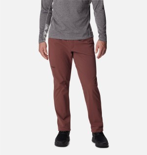 Brown Men's Columbia Titan Pass Lightweight Pants | AYNMK-5814