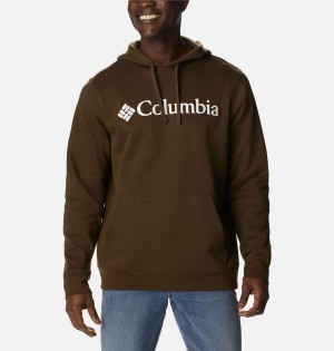 Brown Men's Columbia Trek Hoodie | XMJQT-8190