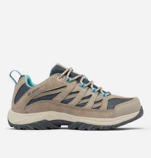 Brown Women's Columbia Crestwood Hiking Shoes | MHLVO-6814