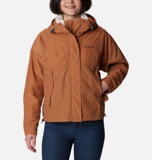 Brown Women's Columbia Laurelwoods II Interchange 3 In 1 Jackets | CHFQV-6043