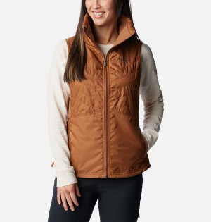 Brown Women's Columbia Mix It Around II Vest | JGYBX-1850