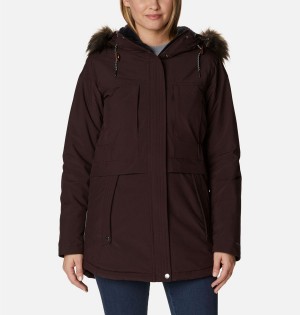 Brown Women's Columbia Payton Pass Insulated Coats | WIJKL-3746