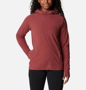 Coral Women's Columbia Back Beauty Pullover Hoodie | YBNJO-6427