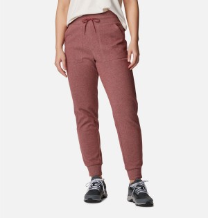 Coral Women's Columbia Calico Basin Joggers Pants | XVAMI-0593