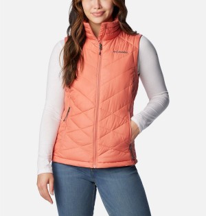 Coral Women's Columbia Heavenly Vest | ZPJTI-0592