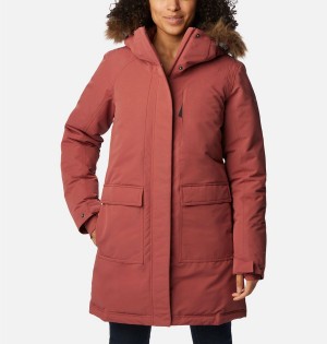 Coral Women's Columbia Little Si Insulated Coats | BGACO-5120