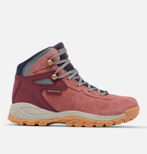 Coral Women's Columbia Newton Ridge BC Boot Hiking Shoes | EMLJA-2431