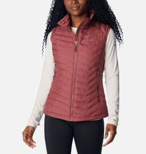 Coral Women's Columbia Powder Lite Vest | OXYZI-9475