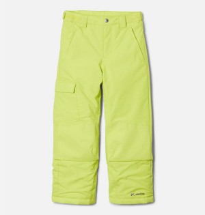 Green Kids' Columbia Bugaboo II Insulated Ski Pants | GFDLX-5412