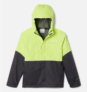 Green Kids' Columbia Hikebound Jacket | CPHEK-1957