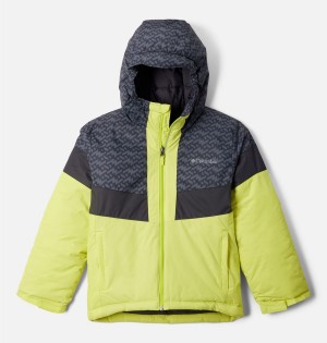 Green Kids' Columbia Lightning Lift II Jacket | HQNSV-2973