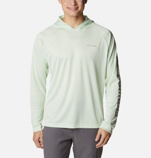 Green Men's Columbia Fork Stream Hoodie | HNEAR-2467