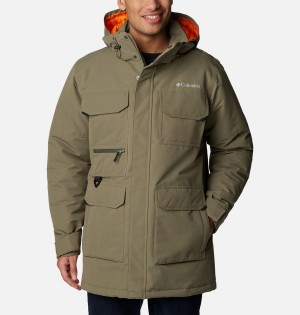 Green Men's Columbia Landroamer Coats | MZEWI-7958