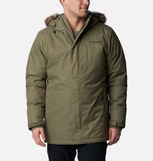 Green Men's Columbia Leif Trail Coats | VNIGR-7830