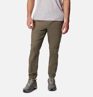 Green Men's Columbia Rapid Rivers Joggers Pants | DATVL-6923