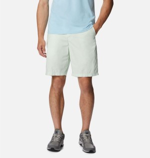 Green Men's Columbia Washed Out Shorts | ENWQB-9537