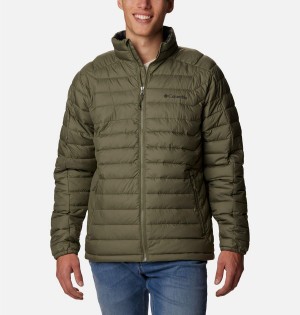 Green Men's Columbia Wolf Creek Falls Insulated Puffer Jacket | BSINL-3068