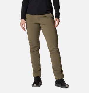 Green Women's Columbia Back Beauty Softshell Pants | VSMTG-1749